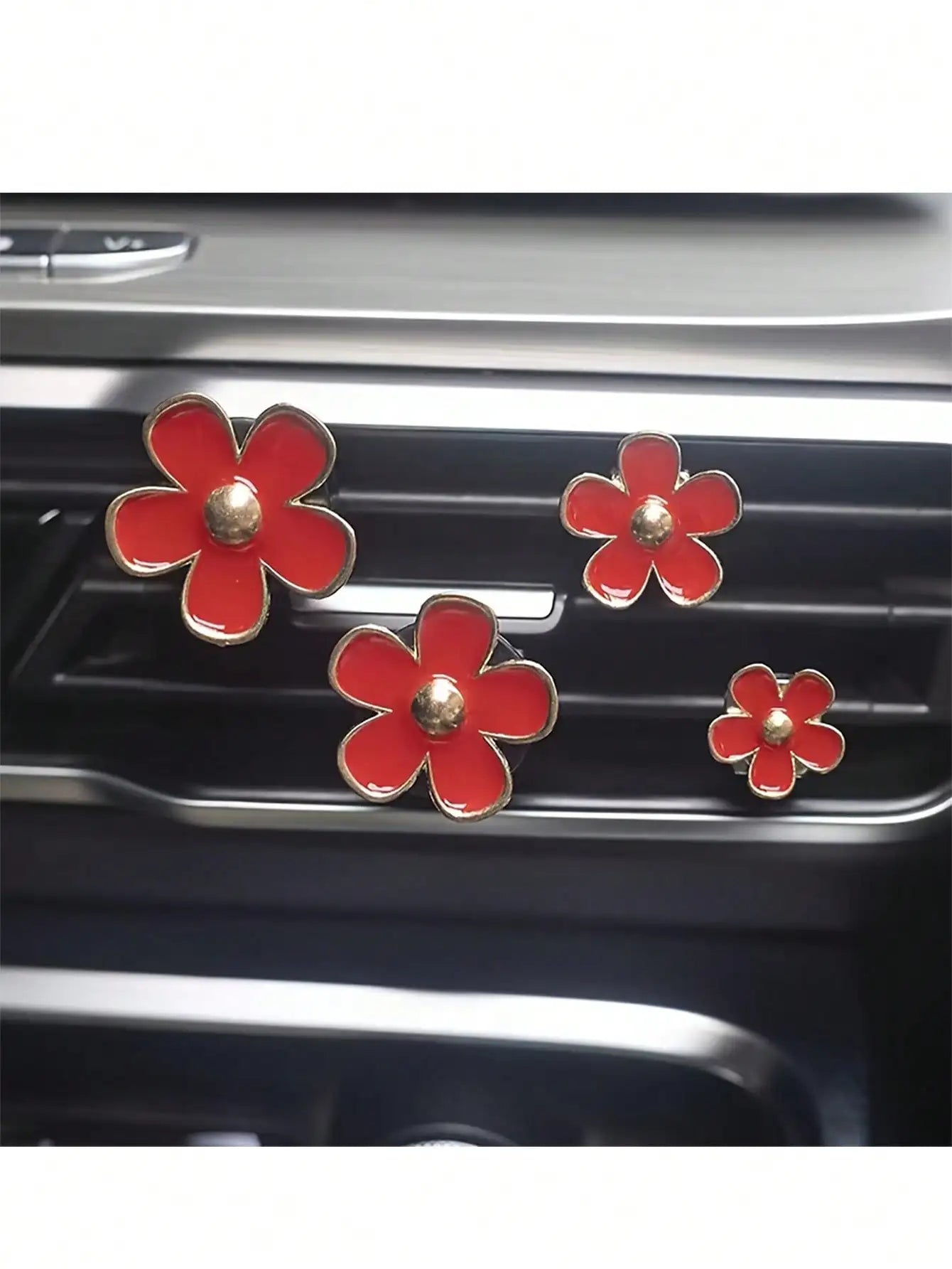 Floral Car Scent Clips
