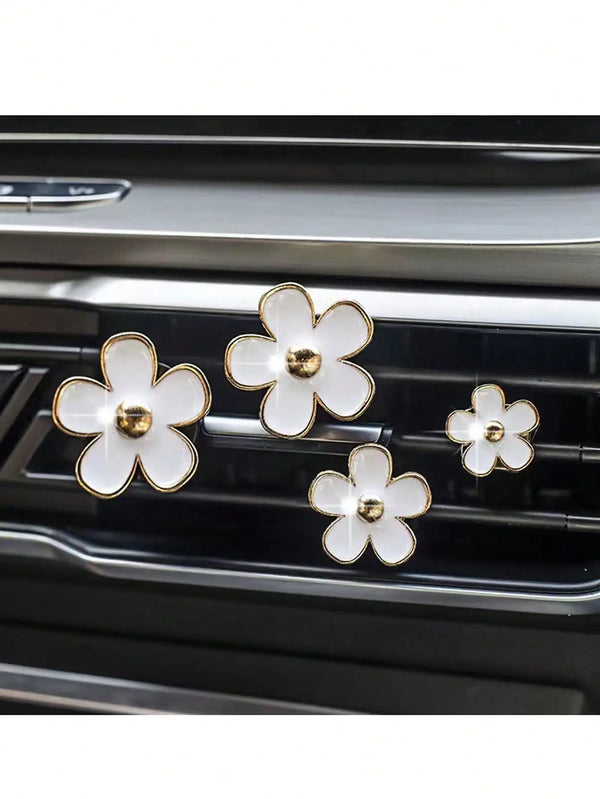 Floral Car Scent Clips