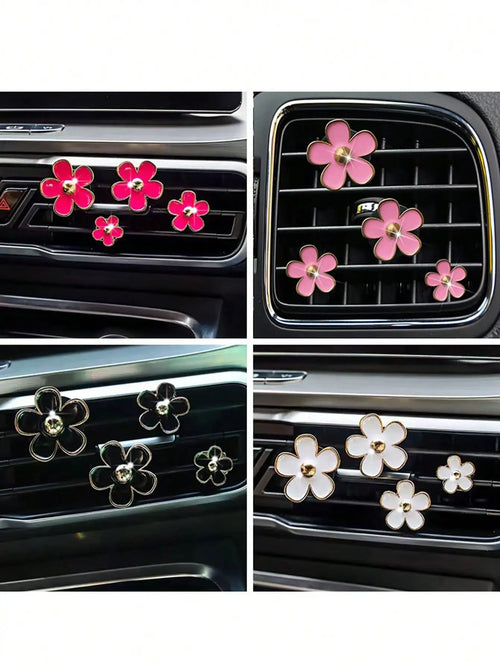 Floral Car Scent Clips