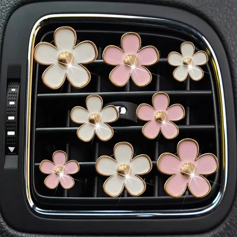 Floral Car Scent Clips