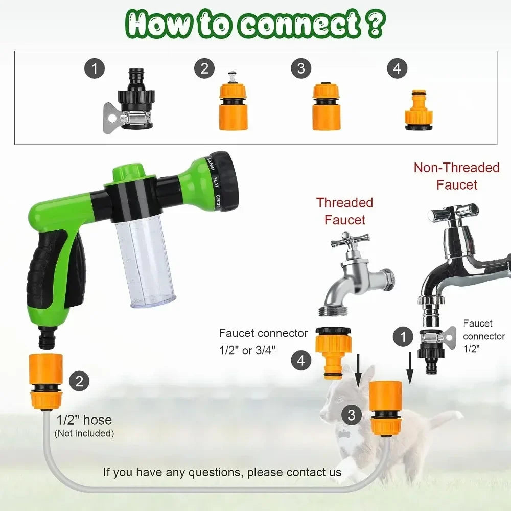 Pet Shower Sprayer Magic