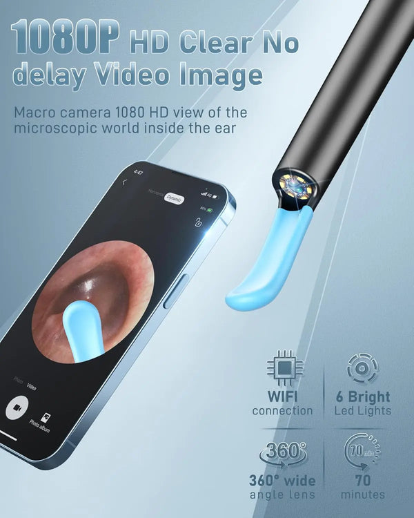 Smart Ear Cleaning Camera Kit