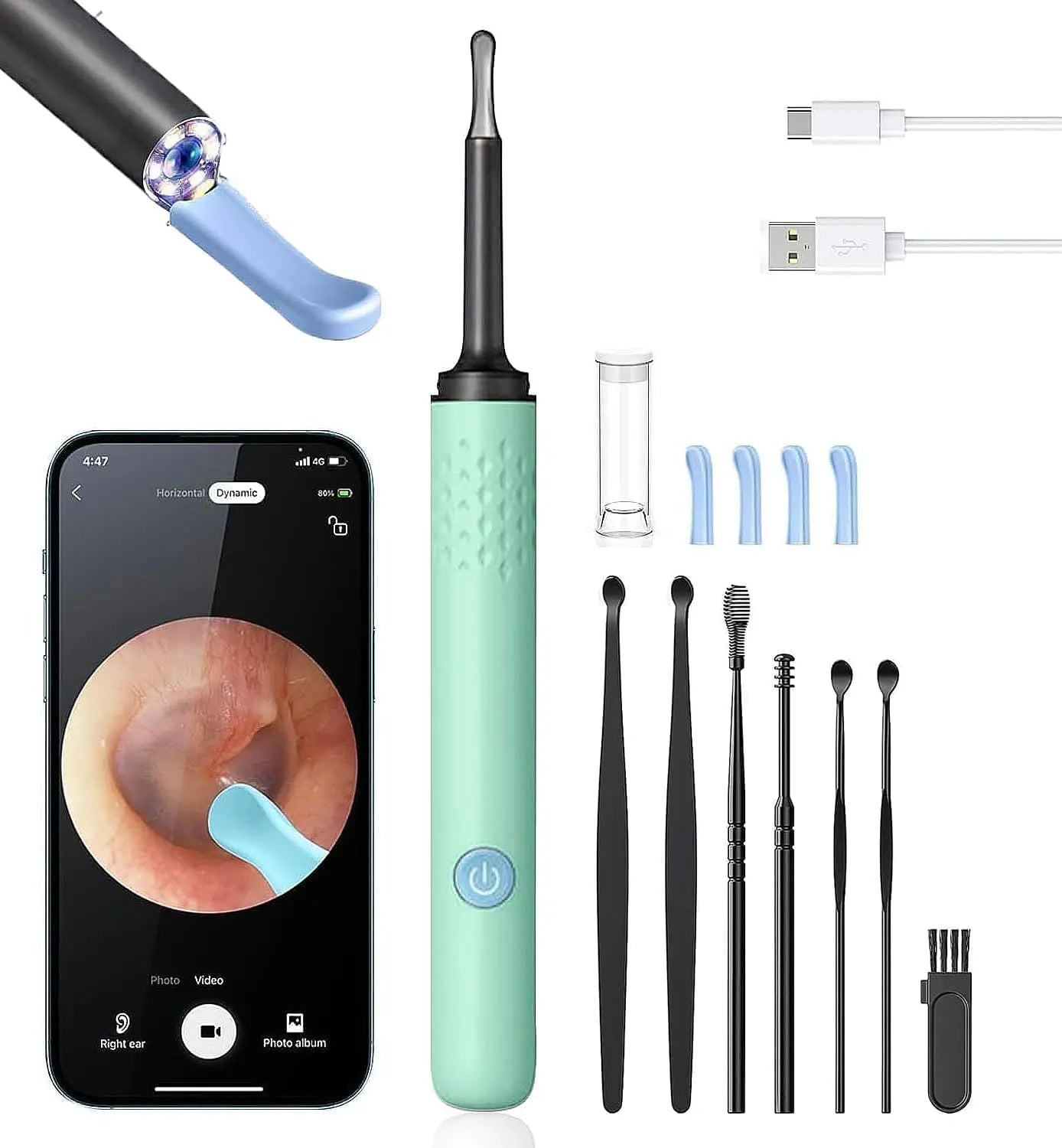 Smart Ear Cleaning Camera Kit
